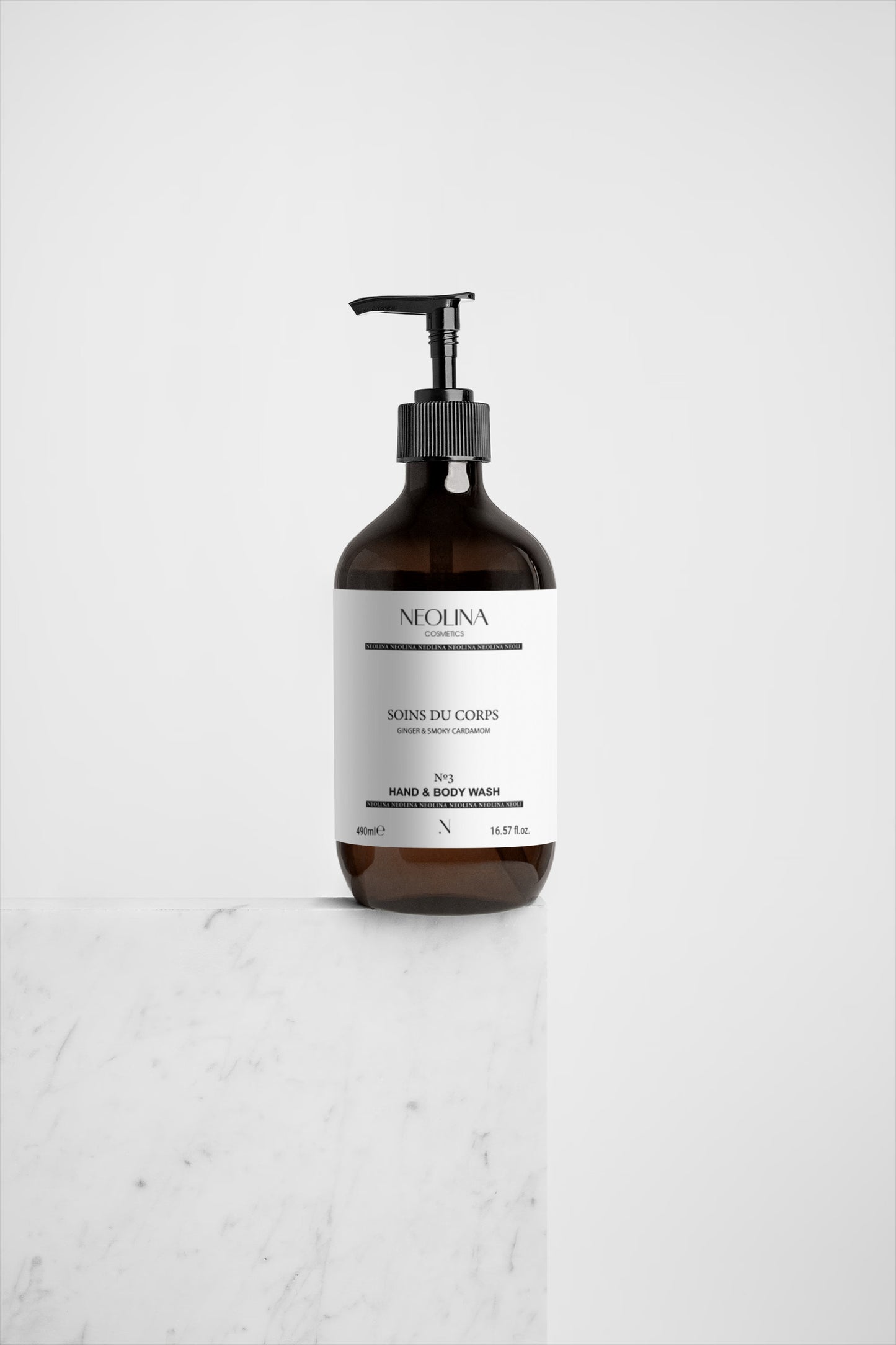 Gel de Manos y Cuerpo, Jengibre y Cardamomo Ahumado