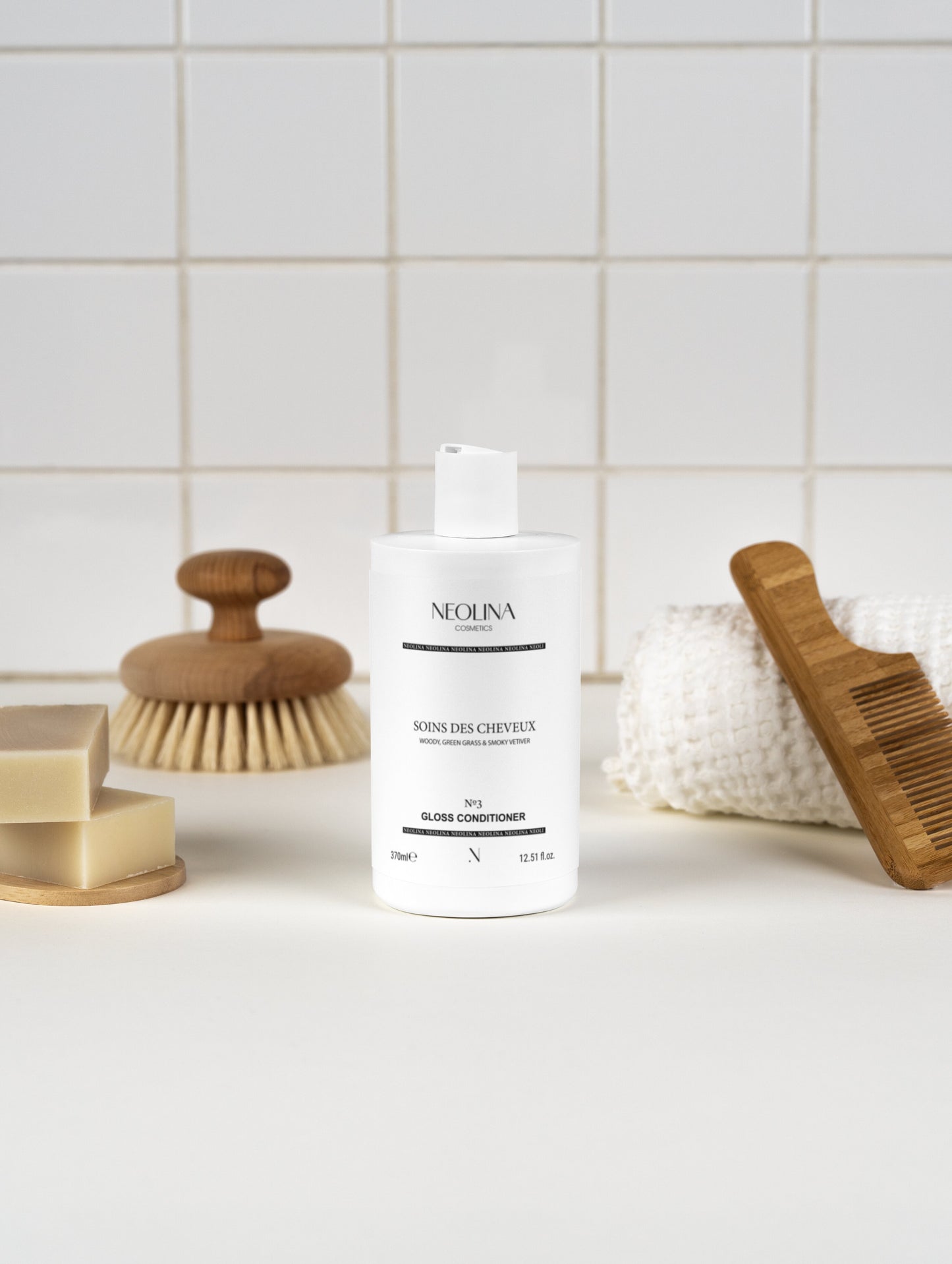Acondicionador Brillo, Vetiver Verde Ahumado