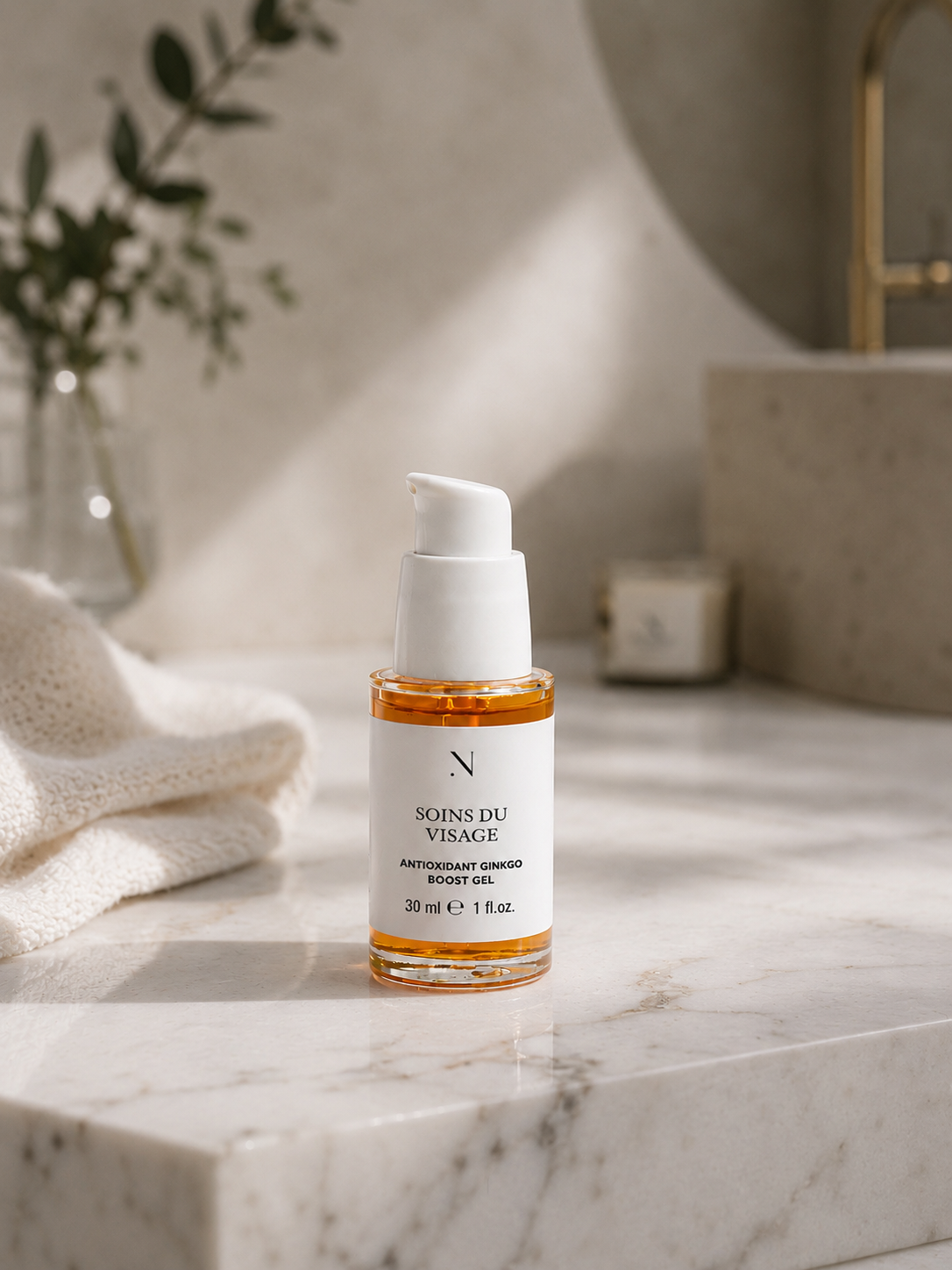 Antioxidant Ginkgo Gel Booster