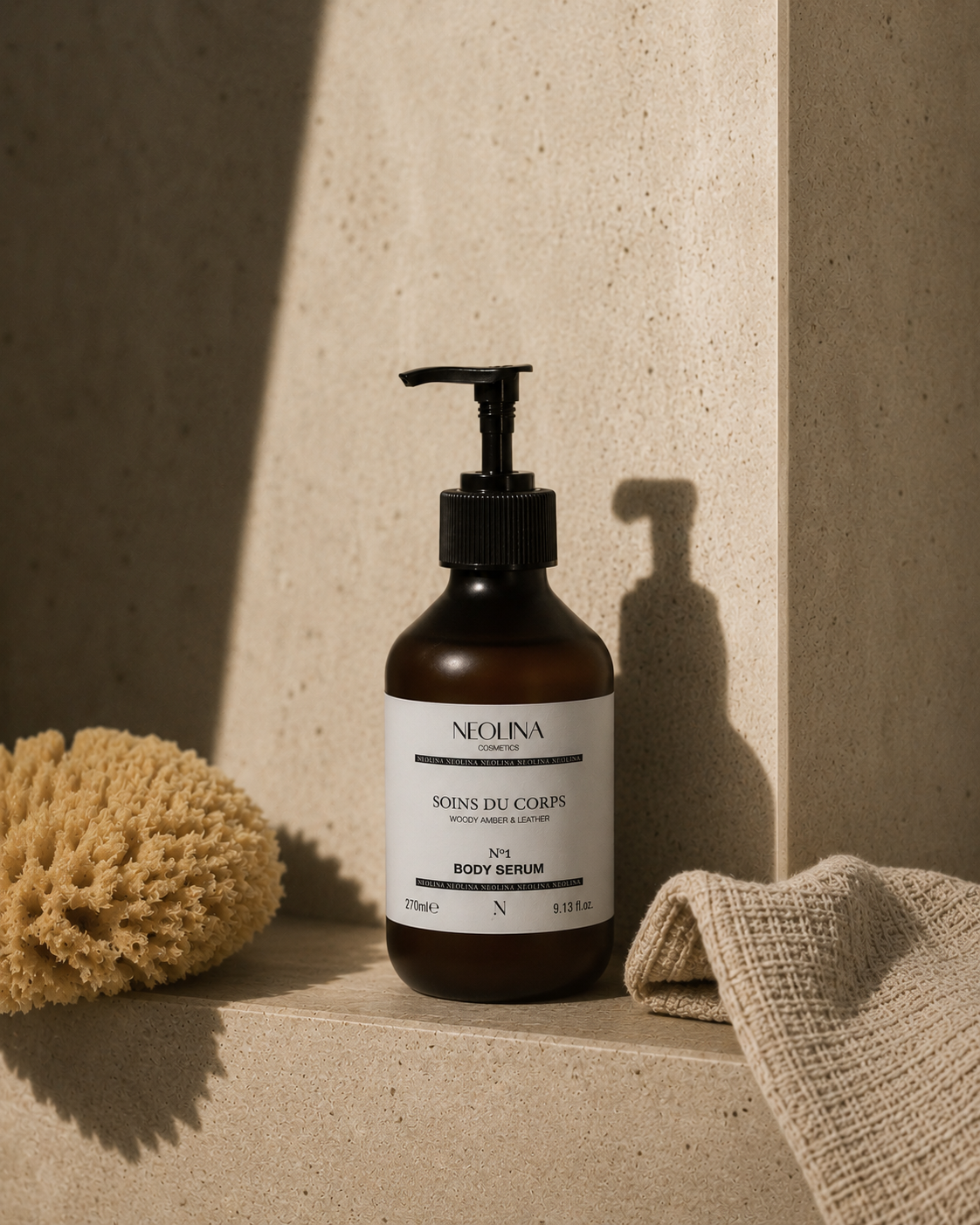 Silk Skin Body Serum, Woody Amber & Leather