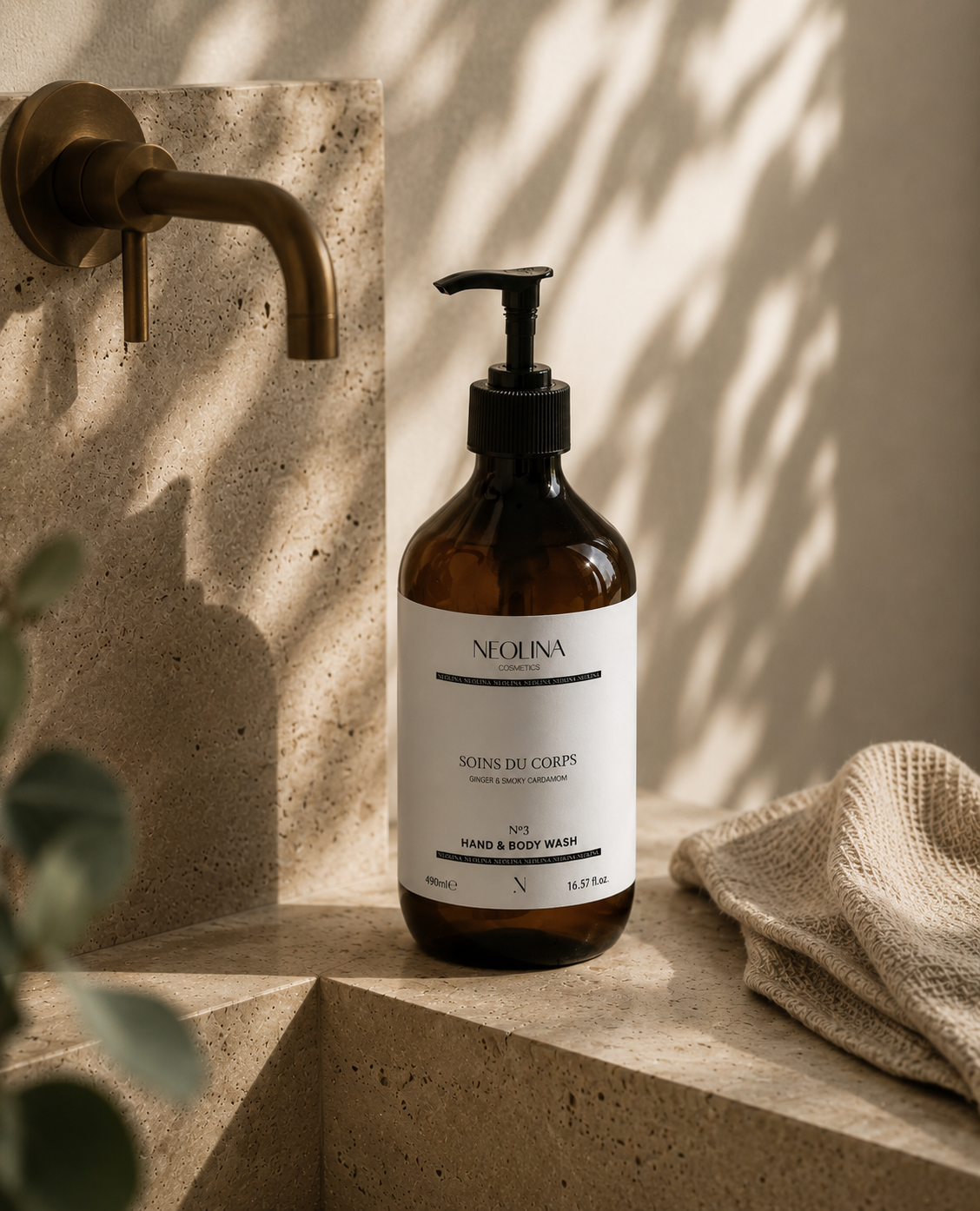 Hand & Body Wash, Ginger & Smoky Cardamom